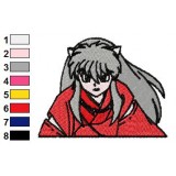 InuYasha The Fighter Embroidery Design